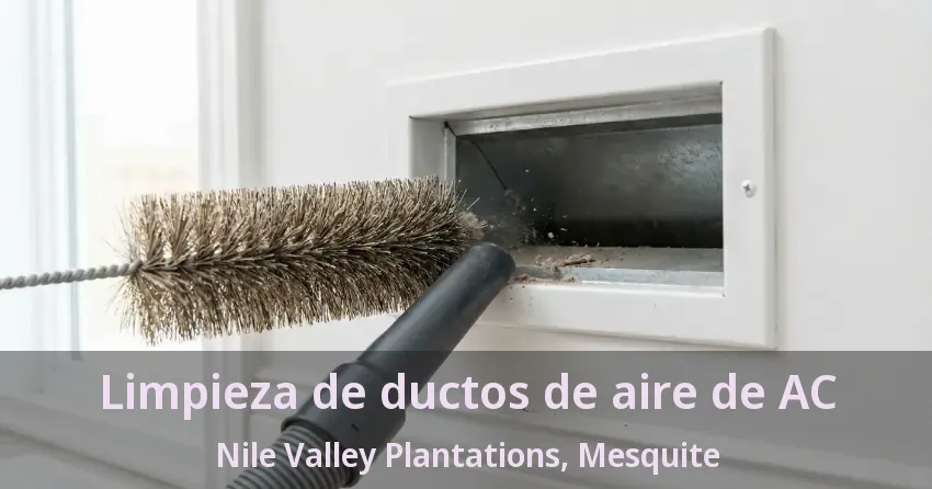 Limpieza de ductos de aire de AC Nile Valley Plantations, Mesquite - TX Limpieza de ductos de aire de AC Nile Valley Plantations, Mesquite - TX