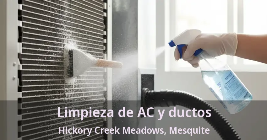 Limpieza de AC y ductos Hickory Creek Meadows, Mesquite - TX Limpieza de AC y ductos Hickory Creek Meadows, Mesquite - TX