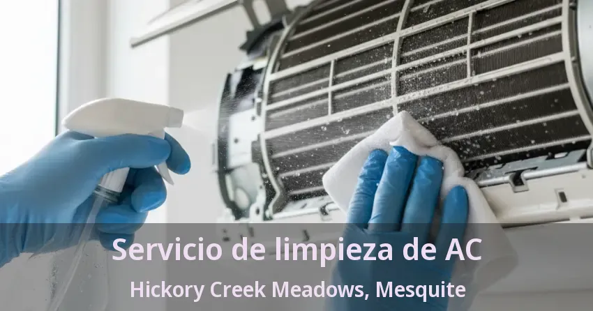 Servicio de limpieza de AC Hickory Creek Meadows, Mesquite - TX