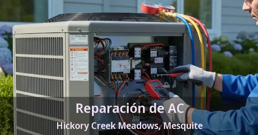 Reparación de AC Hickory Creek Meadows, Mesquite - TX