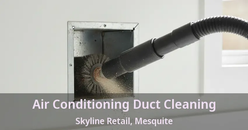 Air Conditioning Duct Cleaning Skyline Retail, Mesquite - TX