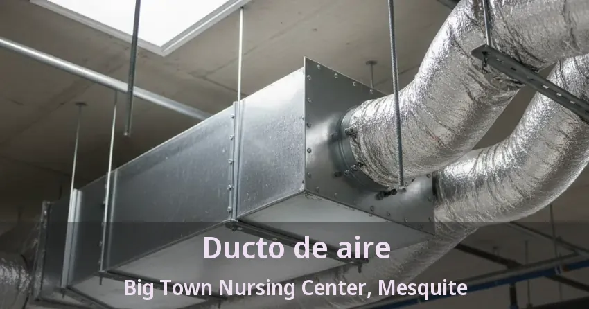 Ducto de aire Big Town Nursing Center, Mesquite - TX