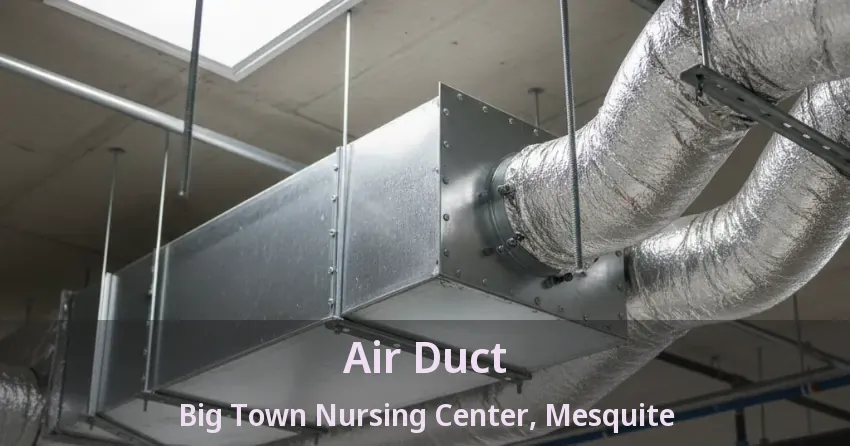 Air Duct Big Town Nursing Center, Mesquite - TX
