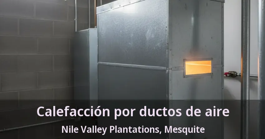 Calefacción por ductos de aire Nile Valley Plantations, Mesquite - TX Calefacción por ductos de aire Nile Valley Plantations, Mesquite - TX