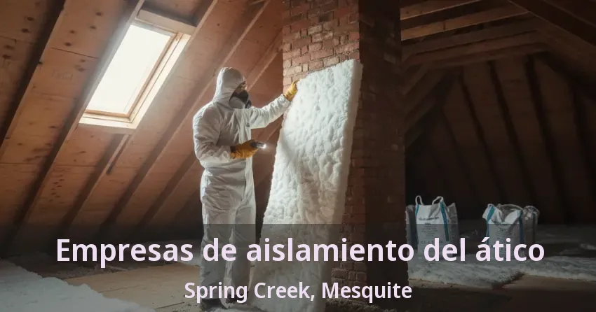 Empresas de aislamiento del ático Spring Creek, Mesquite - TX Empresas de aislamiento del ático Spring Creek, Mesquite - TX