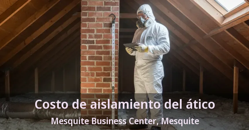 Costo de aislamiento del ático Mesquite Business Center, Mesquite - TX