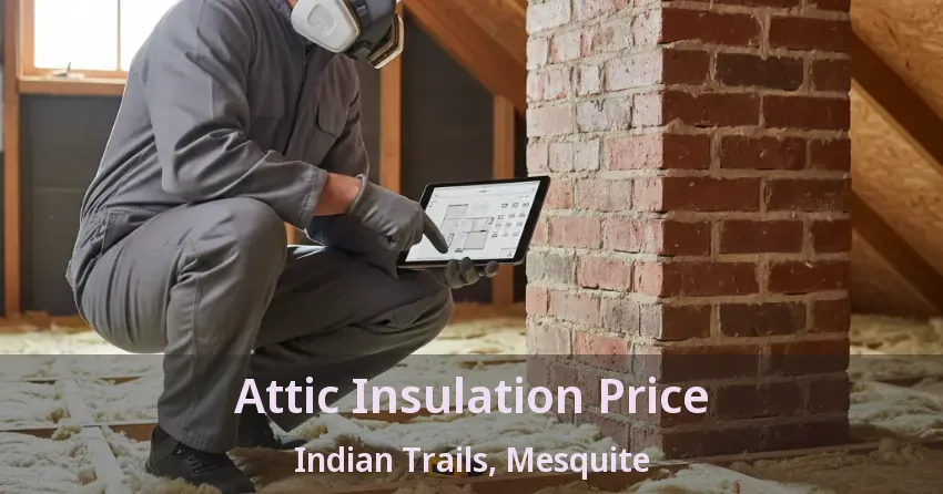 Attic Insulation Price Indian Trails, Mesquite - TX