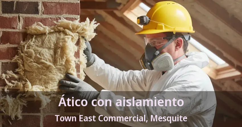 Ático con aislamiento Town East Commercial, Mesquite - TX