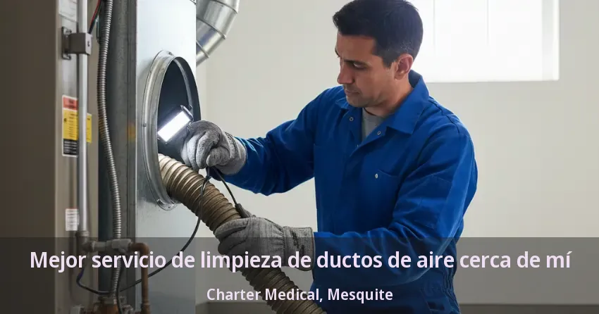 Mejor servicio de limpieza de ductos de aire cerca de mí Charter Medical, Mesquite - TX