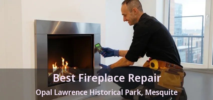 Best Fireplace Repair Opal Lawrence Historical Park, Mesquite - TX