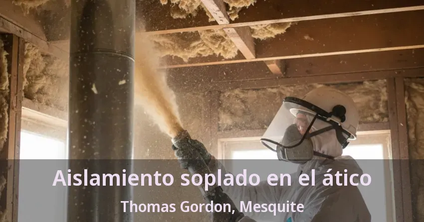 Aislamiento soplado en el ático Thomas Gordon, Mesquite - TX Aislamiento soplado en el ático Thomas Gordon, Mesquite - TX