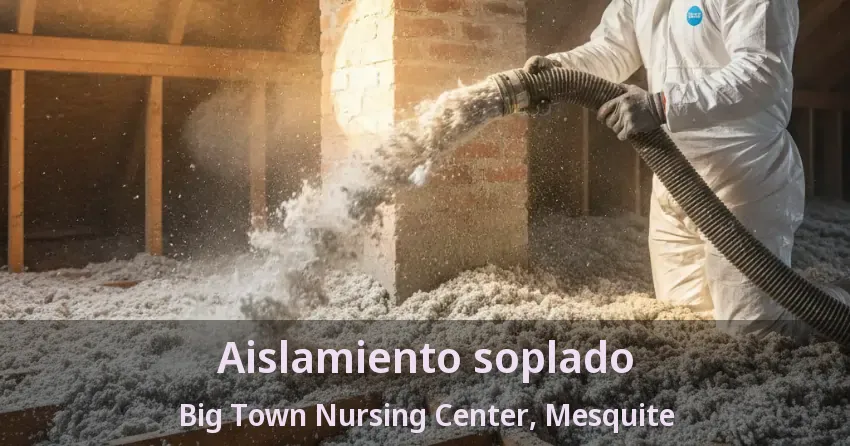 Aislamiento soplado Big Town Nursing Center, Mesquite - TX Aislamiento soplado Big Town Nursing Center, Mesquite - TX