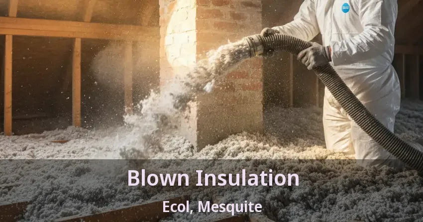 Blown Insulation Ecol, Mesquite - TX Blown Insulation Ecol, Mesquite - TX