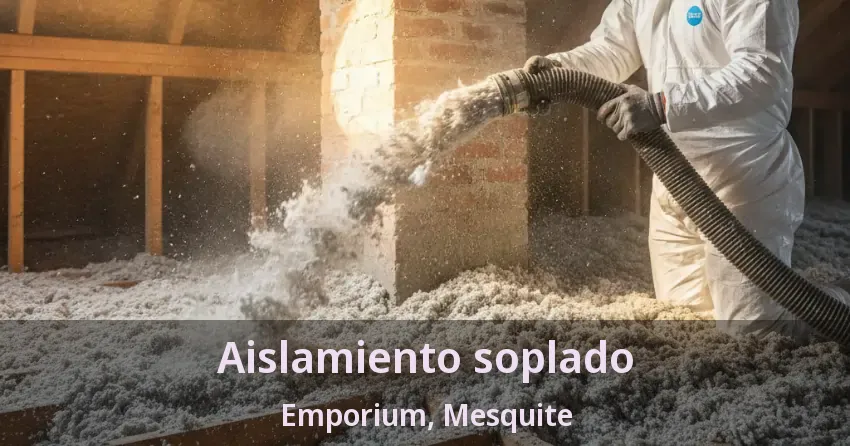 Aislamiento soplado Emporium, Mesquite - TX Aislamiento soplado Emporium, Mesquite - TX