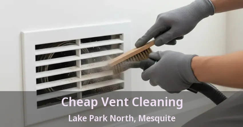 Cheap Vent Cleaning Lake Park North, Mesquite - TX