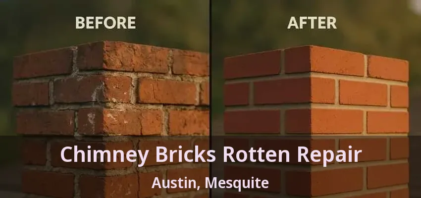Chimney Bricks Rotten Repair Austin, Mesquite - TX Chimney Bricks Rotten Repair Austin, Mesquite - TX