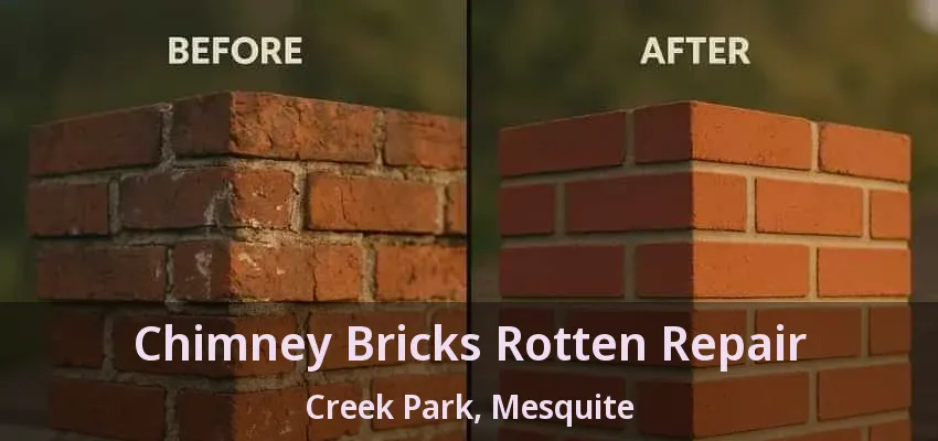 Chimney Bricks Rotten Repair Creek Park, Mesquite - TX Chimney Bricks Rotten Repair Creek Park, Mesquite - TX