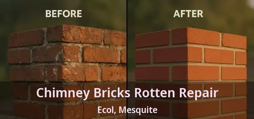 Chimney Bricks Rotten Repair Ecol, Mesquite - TX Chimney Bricks Rotten Repair Ecol, Mesquite - TX