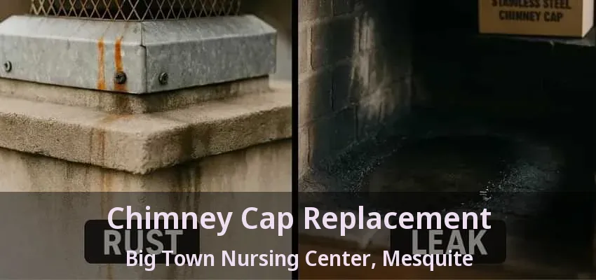 Chimney Cap Replacement Big Town Nursing Center, Mesquite - TX Chimney Cap Replacement Big Town Nursing Center, Mesquite - TX