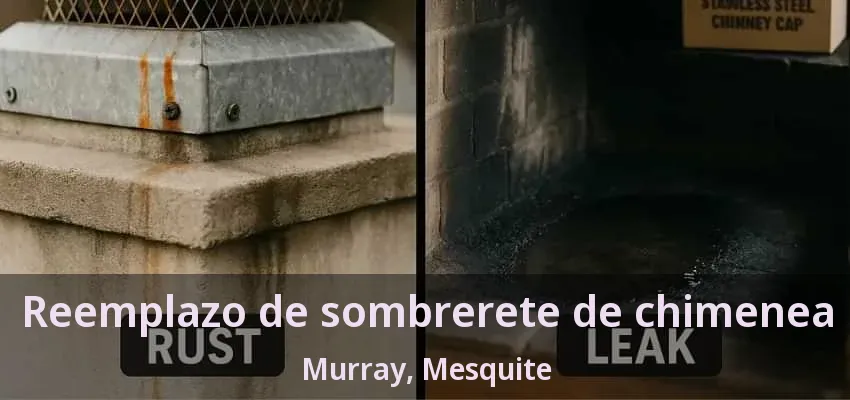 Reemplazo de sombrerete de chimenea Murray, Mesquite - TX