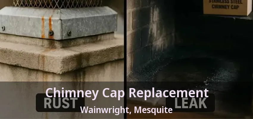 Chimney Cap Replacement Wainwright, Mesquite - TX Chimney Cap Replacement Wainwright, Mesquite - TX