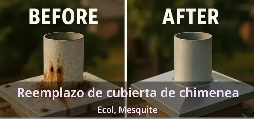 Reemplazo de cubierta de chimenea Ecol, Mesquite - TX