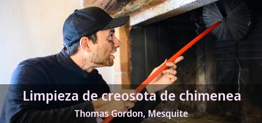 Limpieza de creosota de chimenea Thomas Gordon, Mesquite - TX