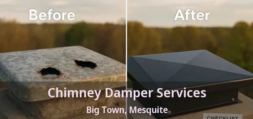 Chimney Damper Services Big Town, Mesquite - TX Chimney Damper Services Big Town, Mesquite - TX