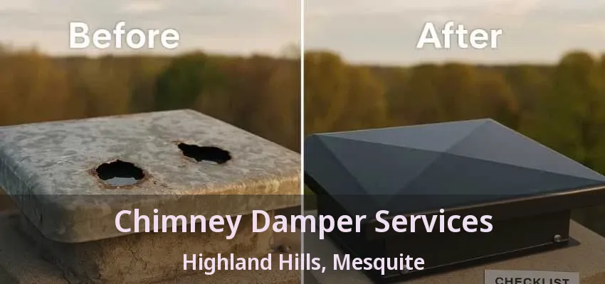 Chimney Damper Services Highland Hills, Mesquite - TX Chimney Damper Services Highland Hills, Mesquite - TX