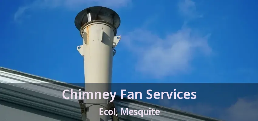 Chimney Fan Services Ecol, Mesquite - TX