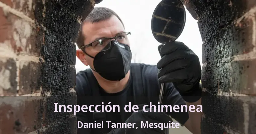 Inspección de chimenea Daniel Tanner, Mesquite - TX