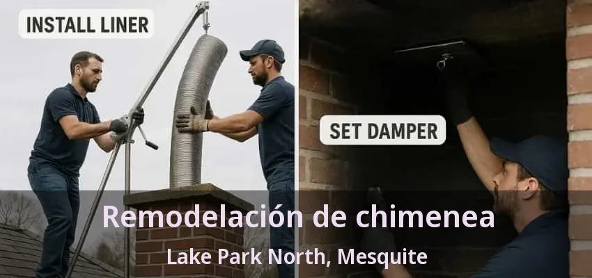 Remodelación de chimenea Lake Park North, Mesquite - TX Remodelación de chimenea Lake Park North, Mesquite - TX