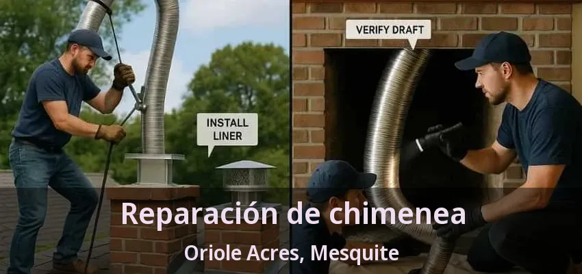 Reparación de chimenea Oriole Acres, Mesquite - TX