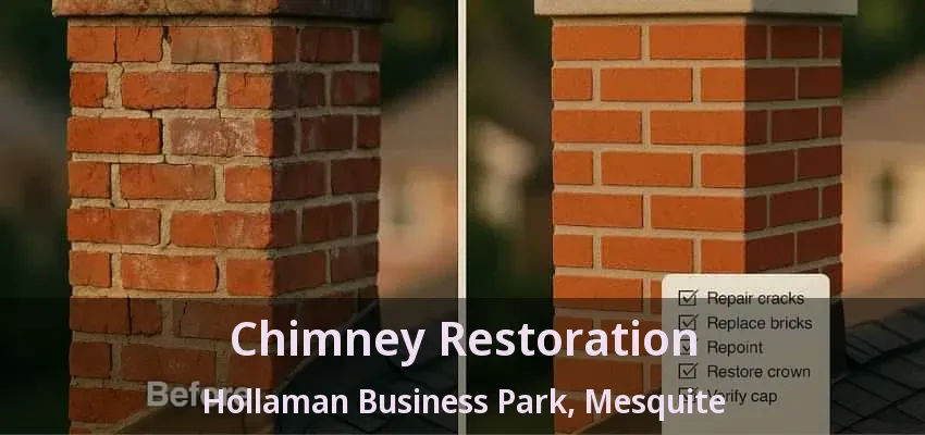 Chimney Restoration Hollaman Business Park, Mesquite - TX