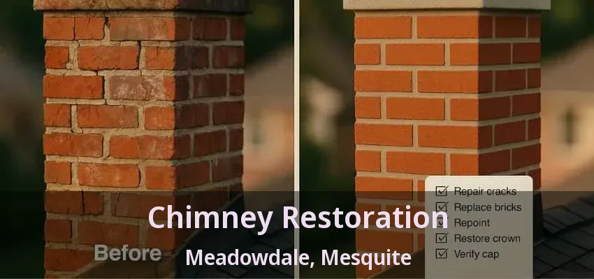 Chimney Restoration Meadowdale, Mesquite - TX