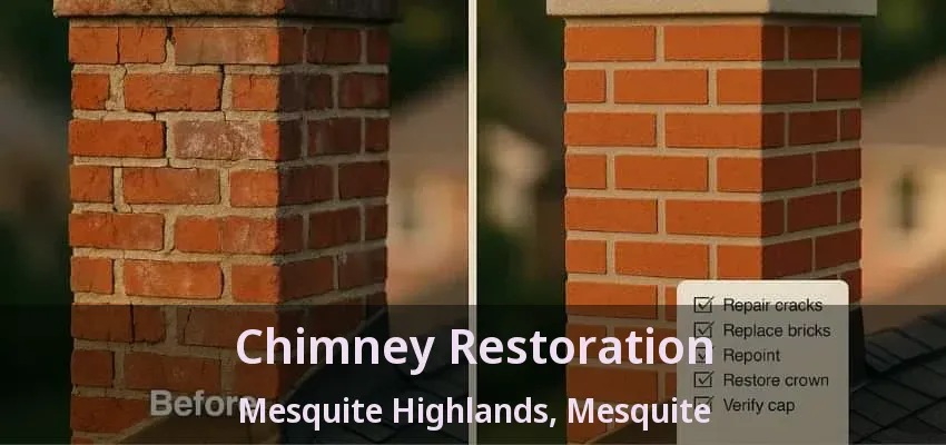 Chimney Restoration Mesquite Highlands, Mesquite - TX Chimney Restoration Mesquite Highlands, Mesquite - TX