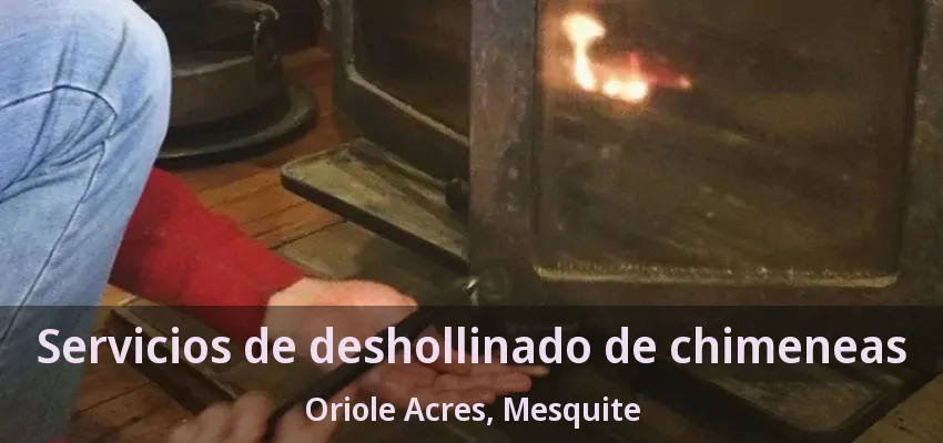 Servicios de deshollinado de chimeneas Oriole Acres, Mesquite - TX
