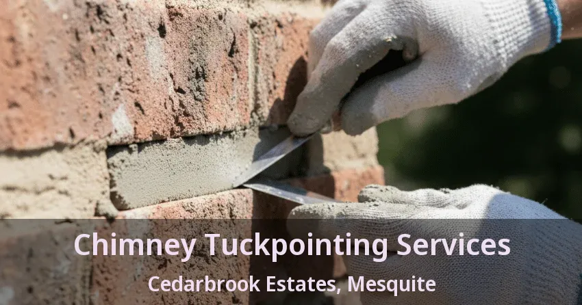 Chimney Tuckpointing Services Cedarbrook Estates, Mesquite - TX