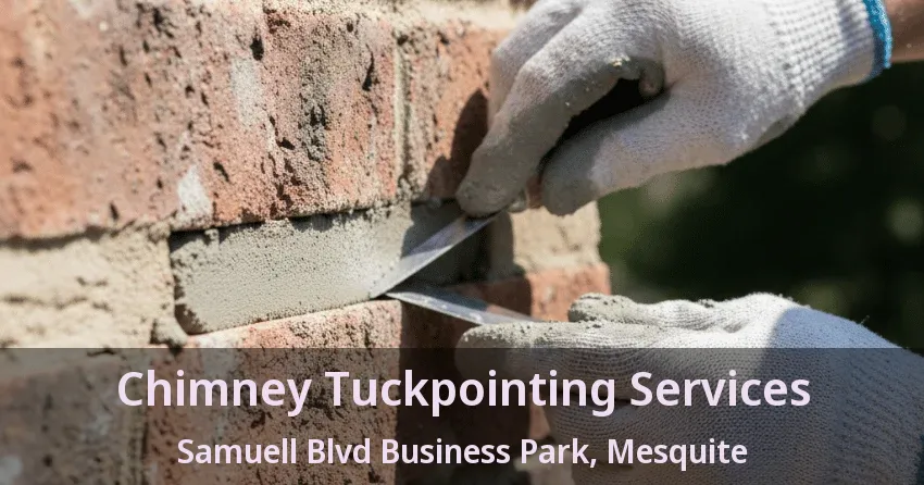 Chimney Tuckpointing Services Samuell Blvd Business Park, Mesquite - TX