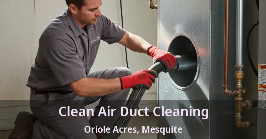 Clean Air Duct Cleaning Oriole Acres, Mesquite - TX
