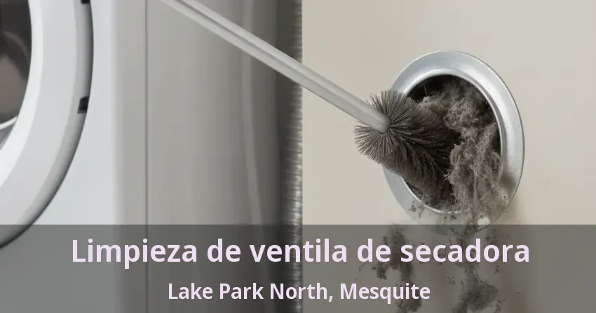 Limpieza de ventila de secadora Lake Park North, Mesquite - TX