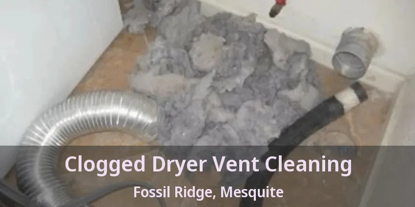 Clogged Dryer Vent Cleaning Fossil Ridge, Mesquite - TX