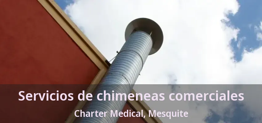 Servicios de chimeneas comerciales Charter Medical, Mesquite - TX Servicios de chimeneas comerciales Charter Medical, Mesquite - TX