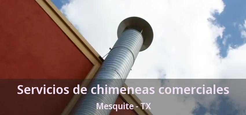 Servicios de chimeneas comerciales Mesquite - TX