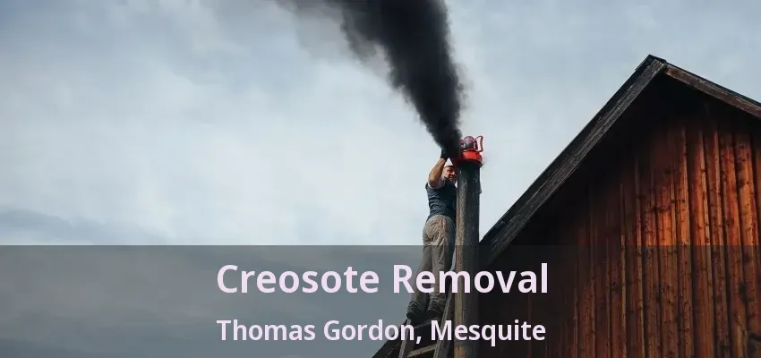 Creosote Removal Thomas Gordon, Mesquite - TX
