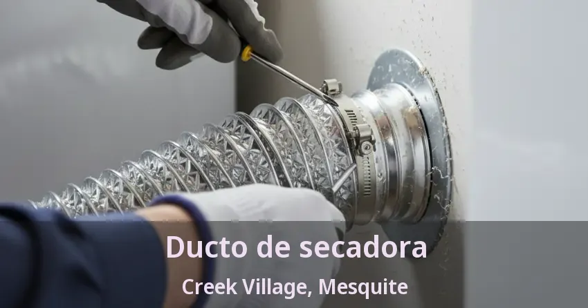 Ducto de secadora Creek Village, Mesquite - TX Ducto de secadora Creek Village, Mesquite - TX