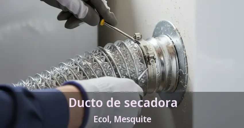 Ducto de secadora Ecol, Mesquite - TX