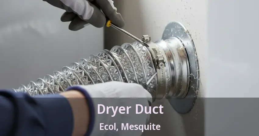 Dryer Duct Ecol, Mesquite - TX