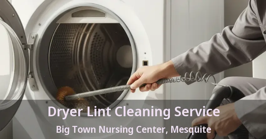 Dryer Lint Cleaning Service Big Town Nursing Center, Mesquite - TX
