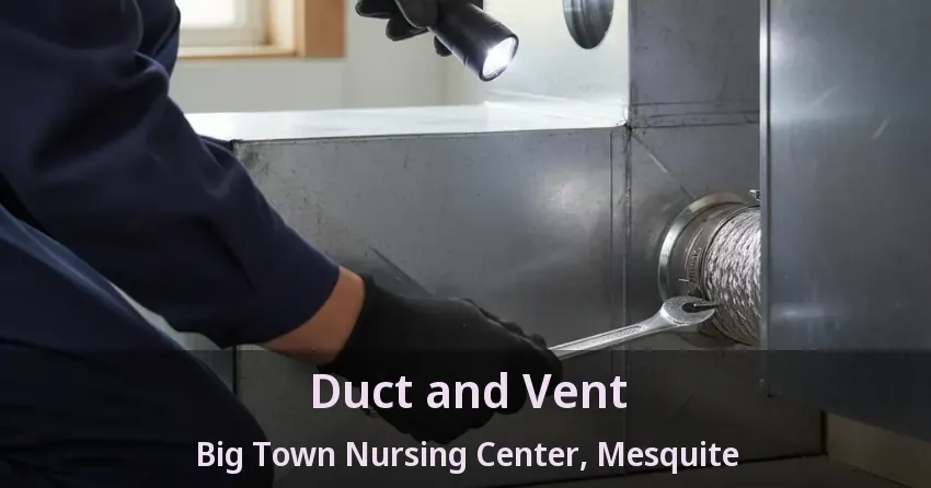 Duct and Vent Big Town Nursing Center, Mesquite - TX